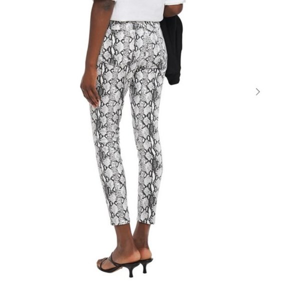 FRAME Denim Snake Print Jeans - Picture 2 of 15
